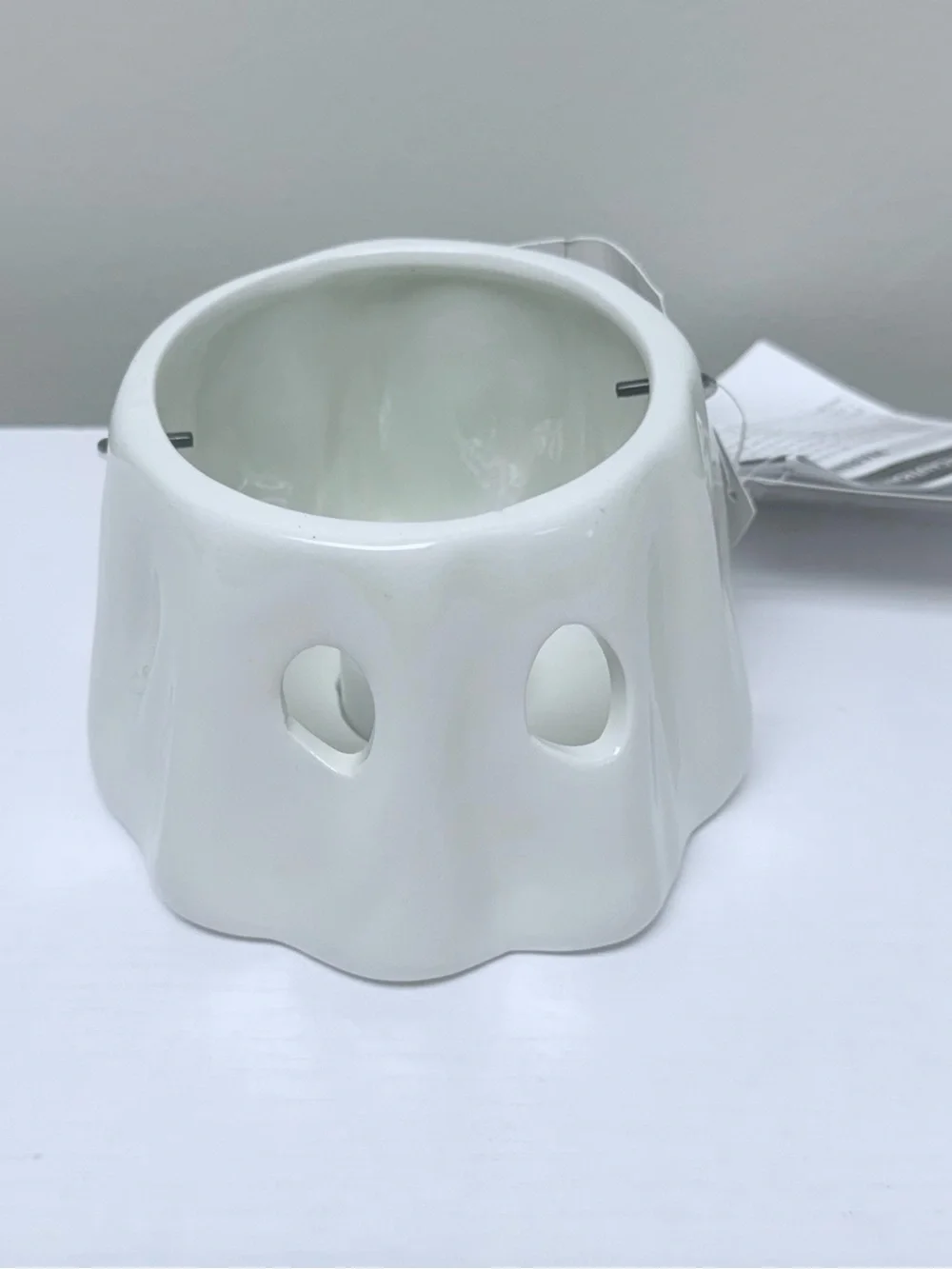 New My Texas House Light-Up Ceramic Ghost Lantern Decoration
